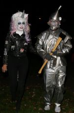 HOLLY WILLOGHBY at Jonathan Ross’s Halloween Party in London 10/31/2017