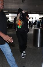 IGGY AZALEA at LAX Airport in Los Angeles 11/21/2017