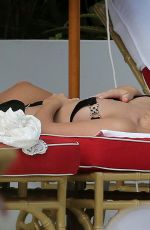 IMOGEN THOMAS at a Pool in Miami 11/17/2017