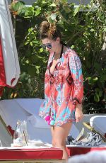 IMOGEN THOMAS at a Pool in Miami 11/17/2017