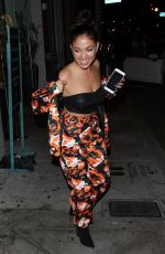 INANNA SARKIS at Catch LA in West Hollywood 10/31/2017