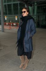 IRINA SHAYK at Heathrow Airport in London 11/03/2017