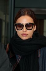 IRINA SHAYK at Heathrow Airport in London 11/03/2017