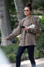 IRINA SHAYK Leaves a Gym in Los Angeles 11/20/2017