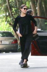 IRINA SHYAK Out and About in Pacific Palisades 11/07/2017