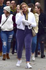 ISKRA LAWRENCE Out and About in New York 11/08/2017