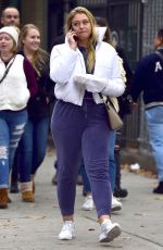 ISKRA LAWRENCE Out and About in New York 11/08/2017