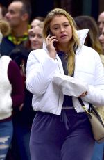ISKRA LAWRENCE Out and About in New York 11/08/2017