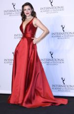 ITALIA RICCI at 2017 International Emmy Awards in New York 11/20/2017