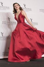 ITALIA RICCI at 2017 International Emmy Awards in New York 11/20/2017