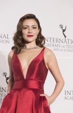 ITALIA RICCI at 2017 International Emmy Awards in New York 11/20/2017