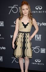 IZABELA VIDOVIC at HFPA & Instyle Celebrate 75th Anniversary of the Golden Globes in Los Angeles 11/15/2017