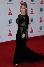 JACKIE GUERRIDO at Latin Grammy Awards 2017 in Las Vegas 11/16/2017