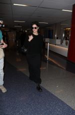 JAIMIE ALEXANDER at LAX Airport in Los Angeles 11/22/2017