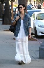 JAIMIE ALEXANDER Out in Los Angeles 11/05/2017