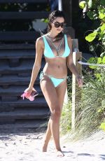 JASMINE TOSH in Bikini on the Beach in Miami 11/10/2017