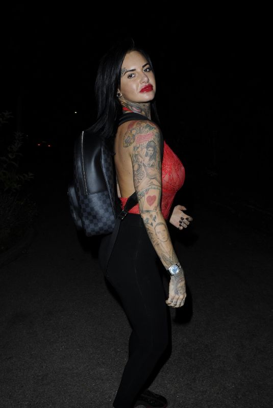 JEMMA LUCY Night Out in Manchester 11/08/2017