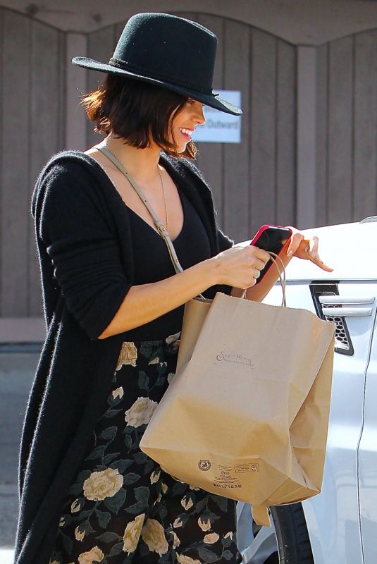 JENNA DEWAN Out Shopping in Los Angeles 11/21/2017