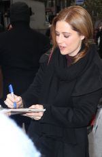 JENNA FISCHER Out and About in New York 11/141/2017