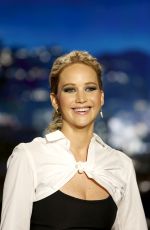 JENNIFER LAWRENCE and KIM KARDASHIAN at Guest Hosting Jimmy Kimmel Live in Los Angeles 11/02/2017