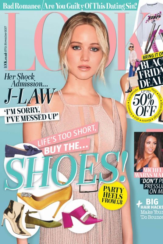 JENNIFER LAWRENCE in Look Magazine, November 2017