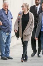 JENNIFER LAWRENCE Leaves Jimmy Kimmel Live in Los Angeles 11/02/2017