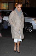 JENNIFER LOPEZ Arrives at Rainbow Room in New York 11/09/2017