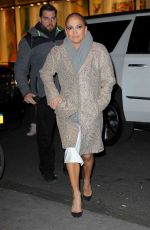 JENNIFER LOPEZ Arrives at Rainbow Room in New York 11/09/2017