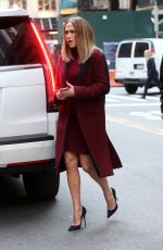 JENNIFER LOPEZ Arrives on the Set of Second Act in New York 11/20/2017