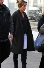 JENNIFER LOPEZ on the Set of Second Act in New York 10/30/2017