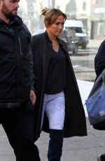 JENNIFER LOPEZ on the Set of Second Act in New York 10/30/2017