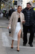 JENNIFER LOPEZ on the Set of Second Act in New York 10/30/2017