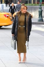 JENNIFER LOPEZ on the Set of Second Act in New York 11/28/2017