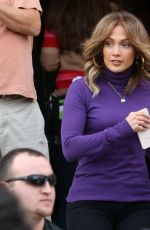 JENNIFER LOPEZ on the Set of Second Act in Queens in New York 11/03/2017