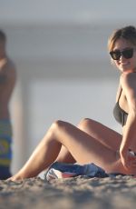 JESINTA FRANKLIN in Bikini at a Beach in Venice 11/06/2017