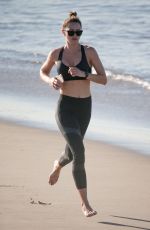 JESINTA FRANKLIN in Bikini at a Beach in Venice 11/06/2017