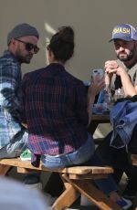 JESSICA BIEL and Justin Timberlake Out for Lunch in Los Angeles 11/11/2017