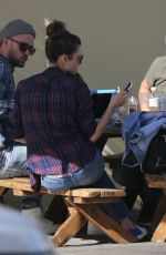 JESSICA BIEL and Justin Timberlake Out for Lunch in Los Angeles 11/11/2017