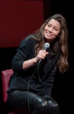 JESSICA BIEL at Sag-aftra Foundation Conversations in New York 11/02/2017