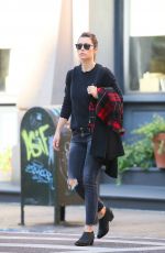 JESSICA BIEL Out in New York 11/06/2017