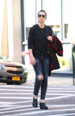 JESSICA BIEL Out in New York 11/06/2017