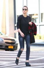 JESSICA BIEL Out in New York 11/06/2017