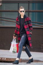 JESSICA BIEL Out in New York 11/06/2017