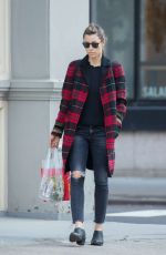 JESSICA BIEL Out in New York 11/06/2017