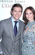 JESSICA BLAIR HERMAN at Downton Abbey: The Exhibition in New York 11/17/2017