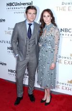 JESSICA BLAIR HERMAN at Downton Abbey: The Exhibition in New York 11/17/2017