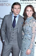 JESSICA BLAIR HERMAN at Downton Abbey: The Exhibition in New York 11/17/2017