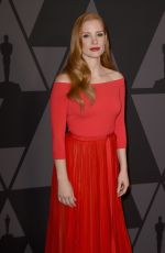 JESSICA CHASTAIN at AMPAS 9th Annual Governors Awards in Hollywood 11/11/2017