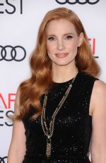 JESSICA CHASTAIN at Closing Night Gala Screening of Molly