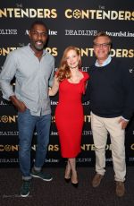 JESSICA CHASTAIN at Deadline Hollywood Presents The Contenders 2017 in Los Angeles 11/04/2017